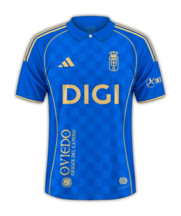 Maillot domicile Real Oviedo 2025-2026