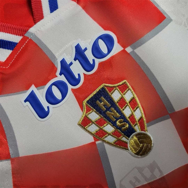 Maillot rétro extérieur Croatie 1998