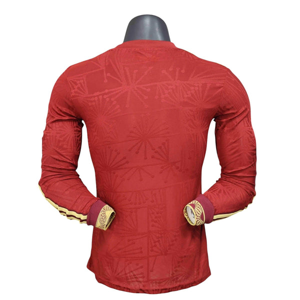 Maillot concept Aztèque Braise LS