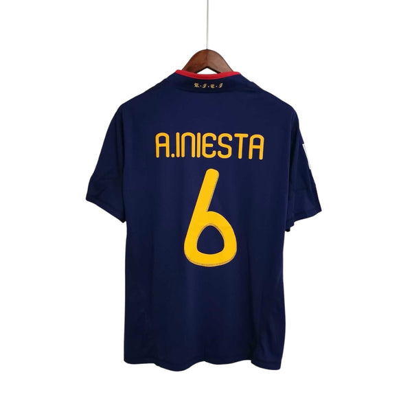 Maillot rétro extérieur Espagne 2010