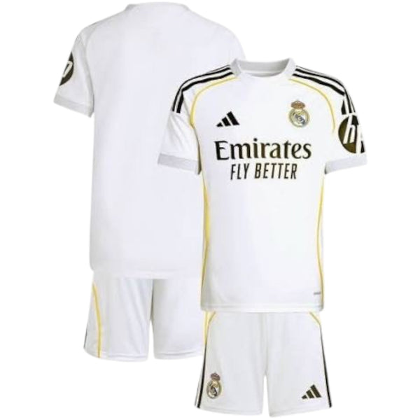 Kit enfant domicile Real Madrid 2025-2026